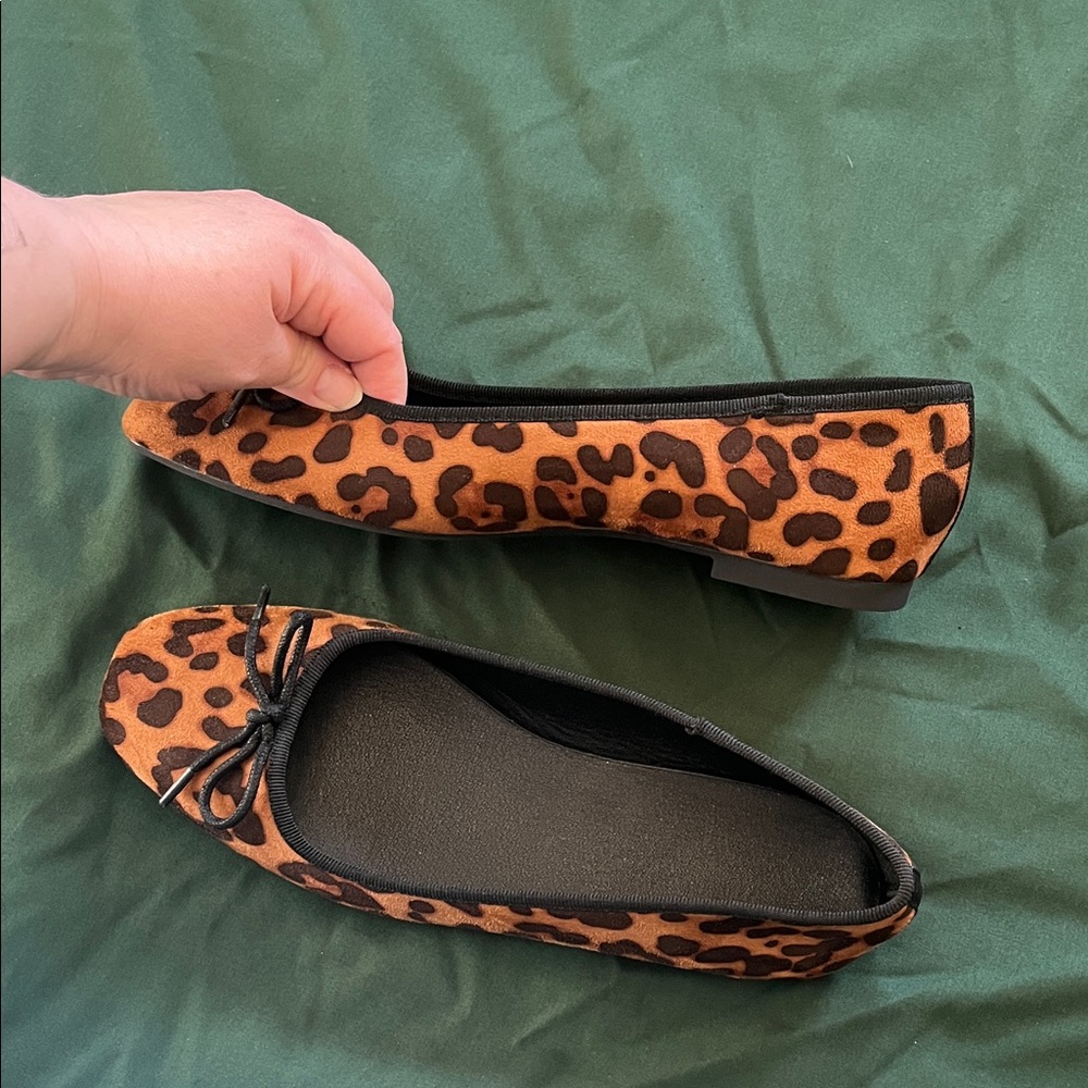 Leopard Print Ballet Flats